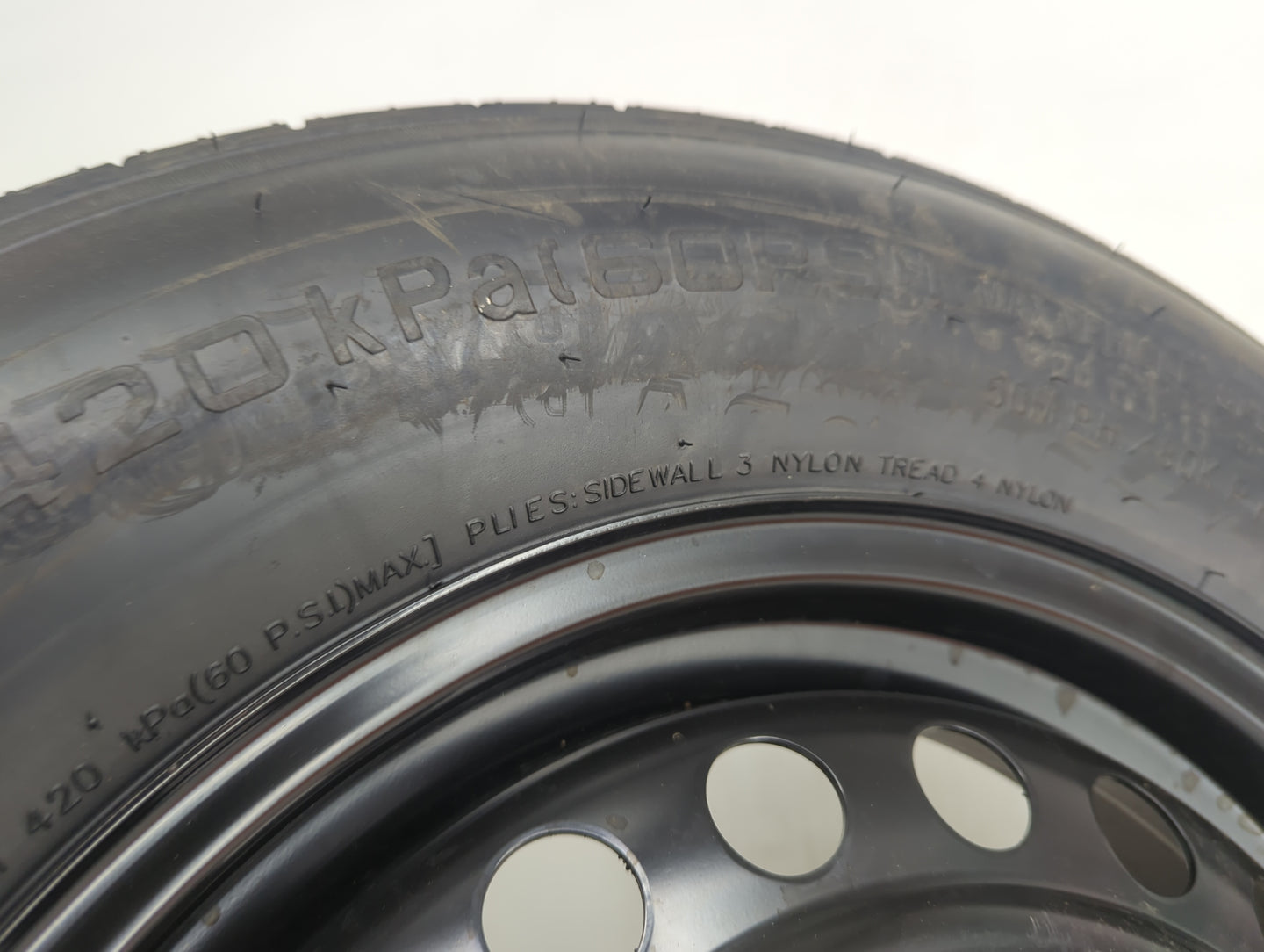 2016-2021 Hyundai Tucson Spare Donut Tire Wheel Rim Oem 1462329 - Oemusedautoparts1.com