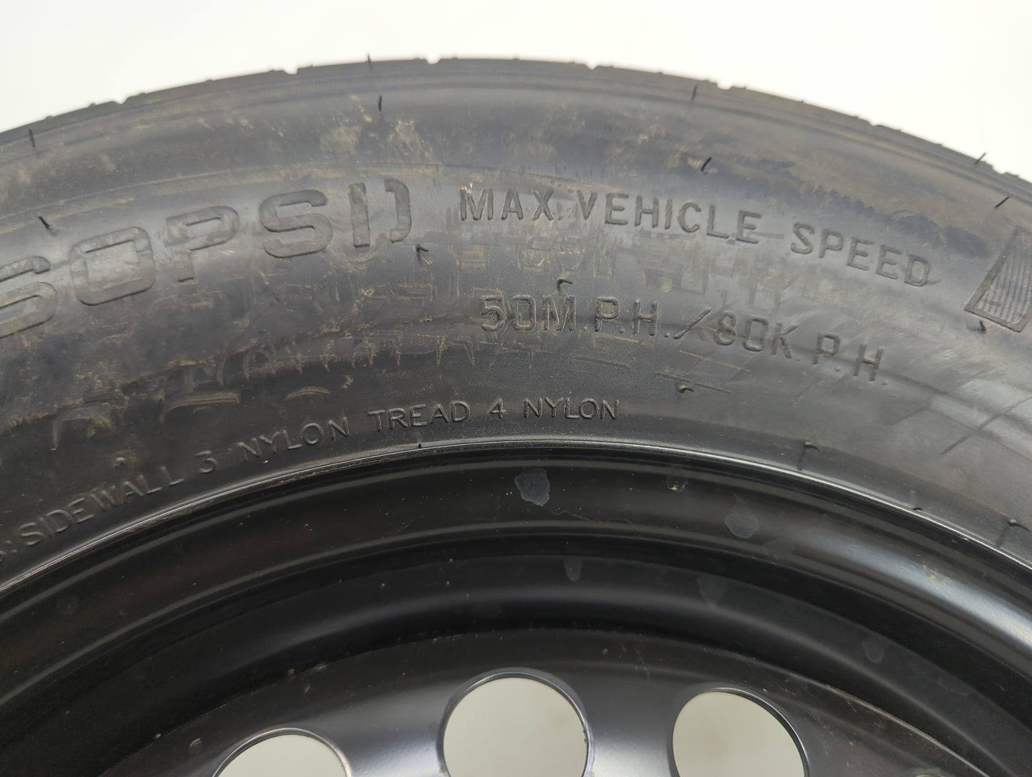 2016-2021 Hyundai Tucson Spare Donut Tire Wheel Rim Oem 1462329 - Oemusedautoparts1.com