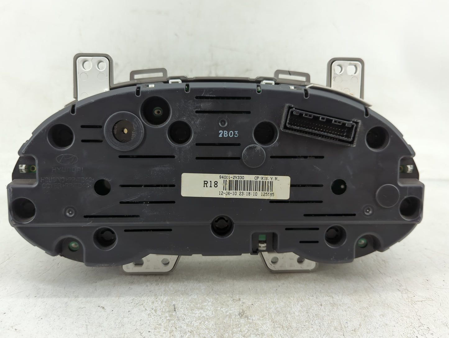 2012-2015 Hyundai Veloster Instrument Cluster Speedometer Gauges Fits Fits 2012 2013 2014 2015 OEM Used Auto Parts - Oemused