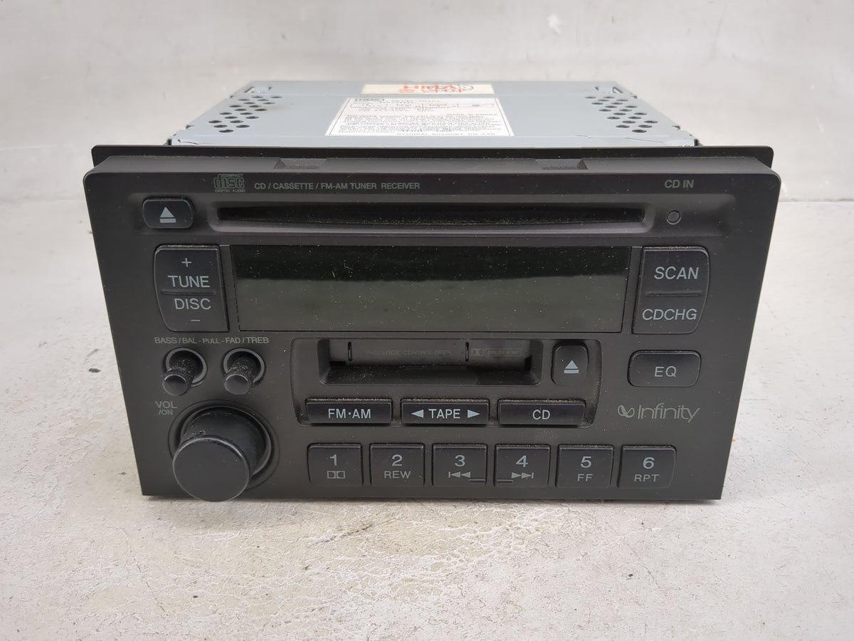 2003-2005 Hyundai Xg350 Radio AM FM Cd Player Receiver Replacement Fits 2003 2004 2005 OEM Used Auto Parts - Oemusedautopart