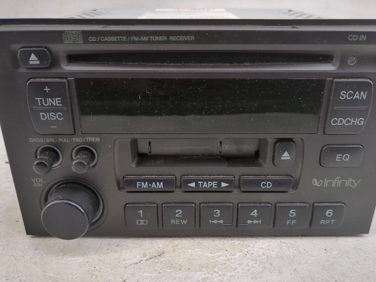 2003-2005 Hyundai Xg350 Radio AM FM Cd Player Receiver Replacement Fits 2003 2004 2005 OEM Used Auto Parts - Oemusedautopart