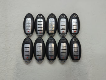 compare product Lot of 10 Infiniti Keyless Entry Remote Fob CWTWBU624 | KR55WK49622 |