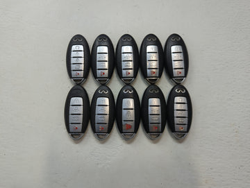 Lot of 10 Infiniti Keyless Entry Remote Fob KR5S180144014 | CWTWB1U787 - Oemusedautoparts1.com