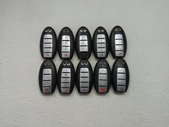 compare product Lot of 10 Infiniti Keyless Entry Remote Fob MIXED FCC IDS MIXED PART