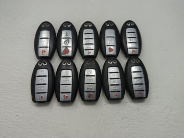 Lot of 10 Infiniti Keyless Entry Remote Fob KR5S180144014 | KR55WK49622 - Oemusedautoparts1.com
