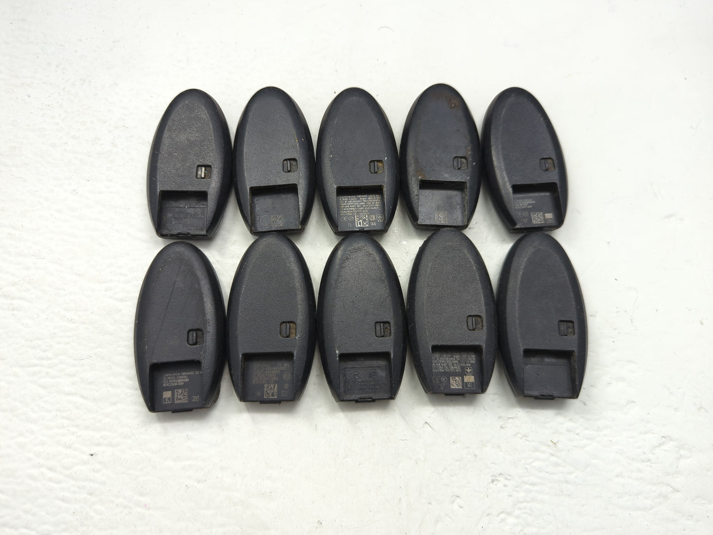 Lot of 10 Infiniti Keyless Entry Remote Fob KR5S180144014 | KR55WK49622 - Oemusedautoparts1.com