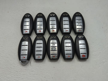 Lot of 10 Infiniti Keyless Entry Remote Fob CWTWB1G744 | KR5S180144014 - Oemusedautoparts1.com