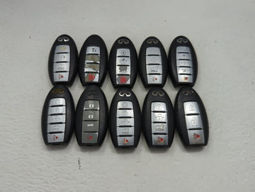 Lot of 10 Infiniti Keyless Entry Remote Fob KR5S180144203 | CWTWB1U787 - Oemusedautoparts1.com