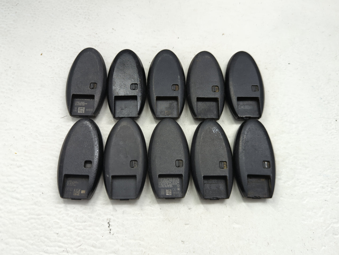 Lot of 10 Infiniti Keyless Entry Remote Fob KR5S180144203 | CWTWB1U787 - Oemusedautoparts1.com