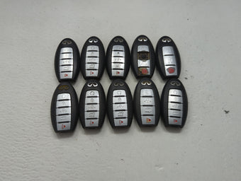 compare product Lot of 10 Infiniti Keyless Entry Remote Fob MIXED FCC IDS MIXED PART 1475528