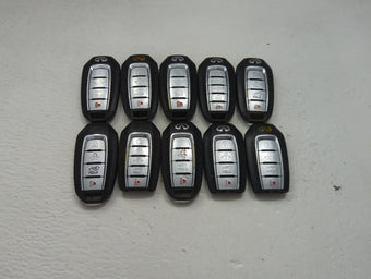 compare product Lot of 10 Infiniti Keyless Entry Remote Fob MIXED FCC IDS MIXED PART 1475529