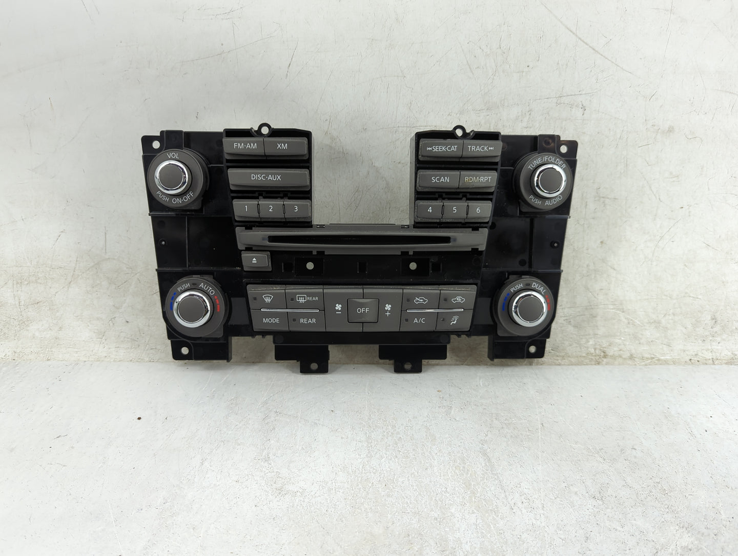 2011-2013 Infiniti Qx56 Climate Control Module Temperature AC/Heater Replacement Fits OEM Used Auto Parts - Oemusedautoparts