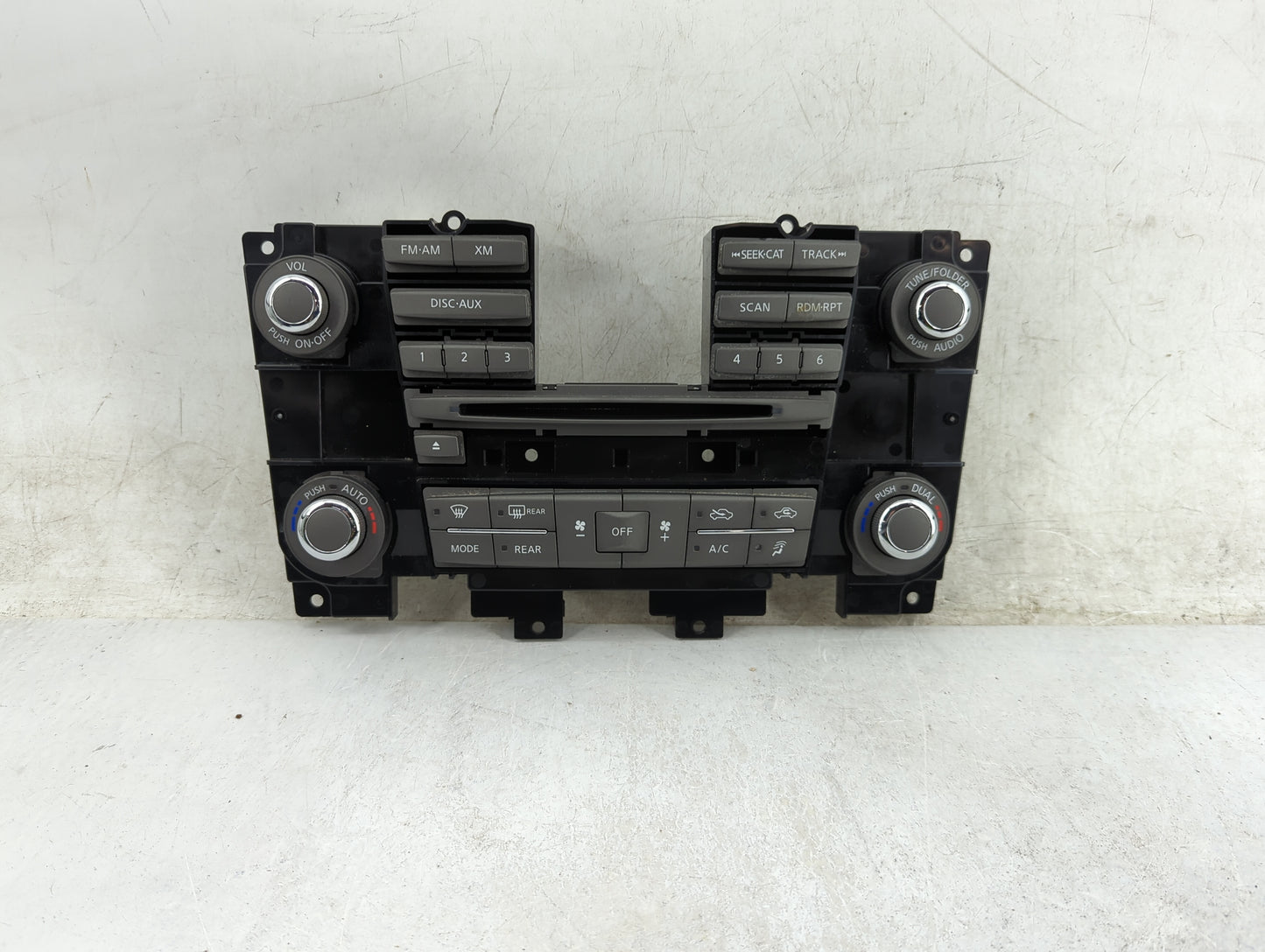 2011-2013 Infiniti Qx56 Climate Control Module Temperature AC/Heater Replacement Fits OEM Used Auto Parts - Oemusedautoparts