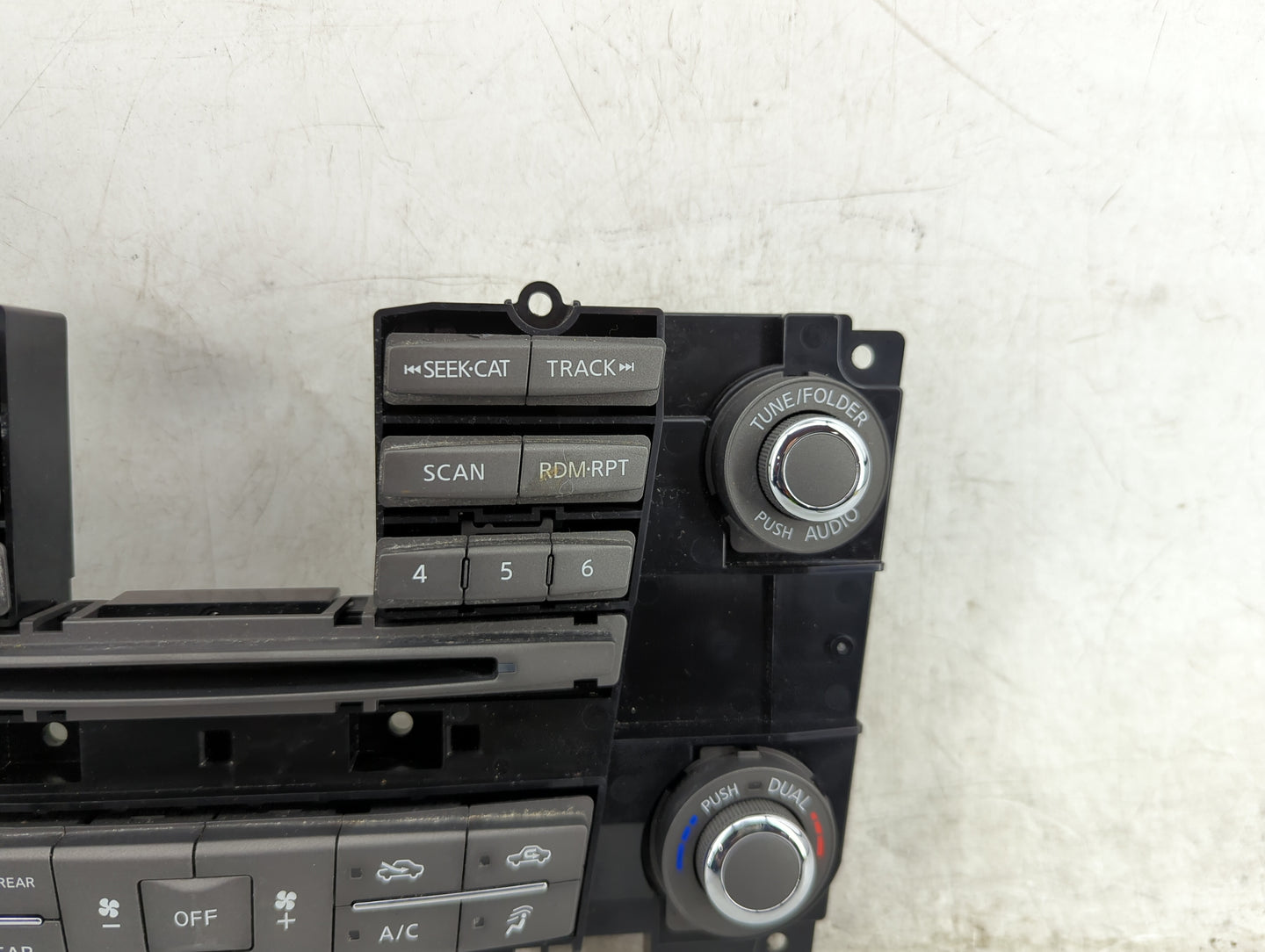 2011-2013 Infiniti Qx56 Climate Control Module Temperature AC/Heater Replacement Fits OEM Used Auto Parts - Oemusedautoparts