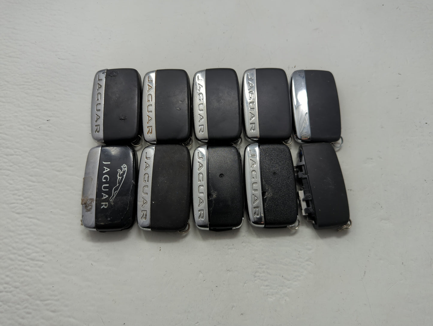 Lot of 10 Jaguar Keyless Entry Remote Fob MIXED FCC IDS MIXED PART - Oemusedautoparts1.com