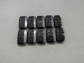compare product Lot of 10 Jaguar Keyless Entry Remote Fob MIXED FCC IDS MIXED PART