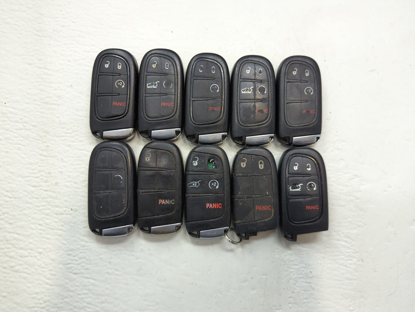 Lot of 10 Jeep Keyless Entry Remote Fob GQ4-54T | M3N-40821302 - Oemusedautoparts1.com