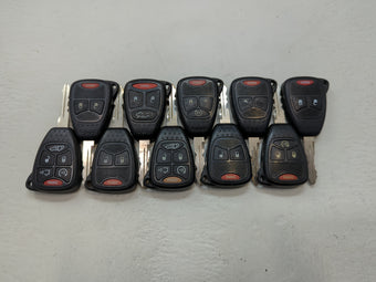 compare product Lot of 10 Jeep Keyless Entry Remote Fob OHT691713AA | OHT692715AA |