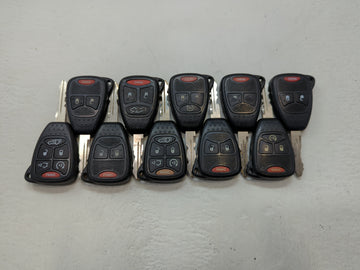 Lot of 10 Jeep Keyless Entry Remote Fob OHT691713AA | OHT692715AA | - Oemusedautoparts1.com