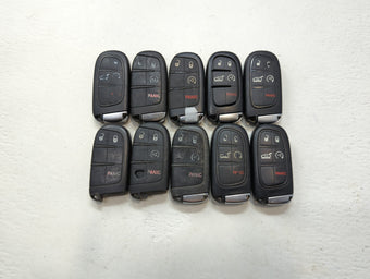 compare product Lot of 10 Jeep Keyless Entry Remote Fob M3N-40821302 | GQ4-54T MIXED
