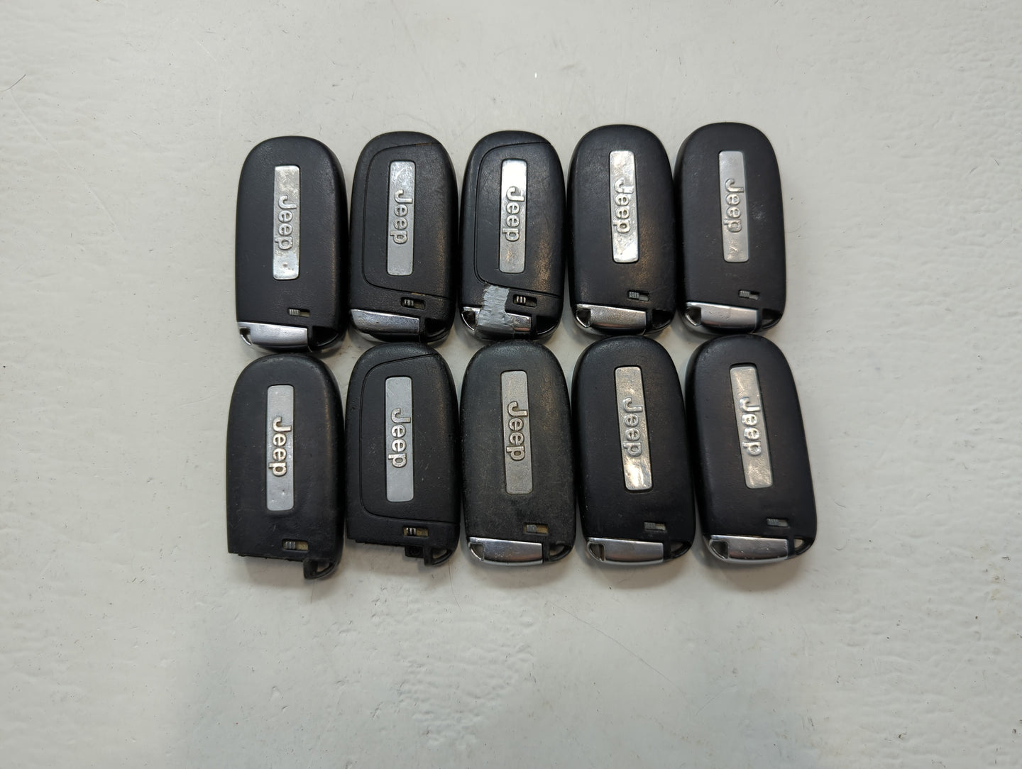 Lot of 10 Jeep Keyless Entry Remote Fob M3N-40821302 | GQ4-54T MIXED - Oemusedautoparts1.com