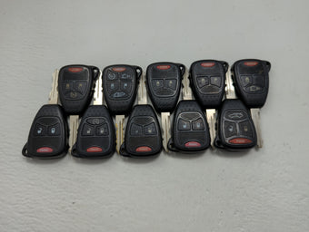 compare product Lot of 10 Jeep Keyless Entry Remote Fob OHT691713AA | OHT692427AA |