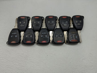 compare product Lot of 10 Jeep Keyless Entry Remote Fob OHT692713AA | M3NSWY72XX |