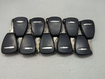Lot of 10 Jeep Keyless Entry Remote Fob OHT691713AA | OHT6924727AA