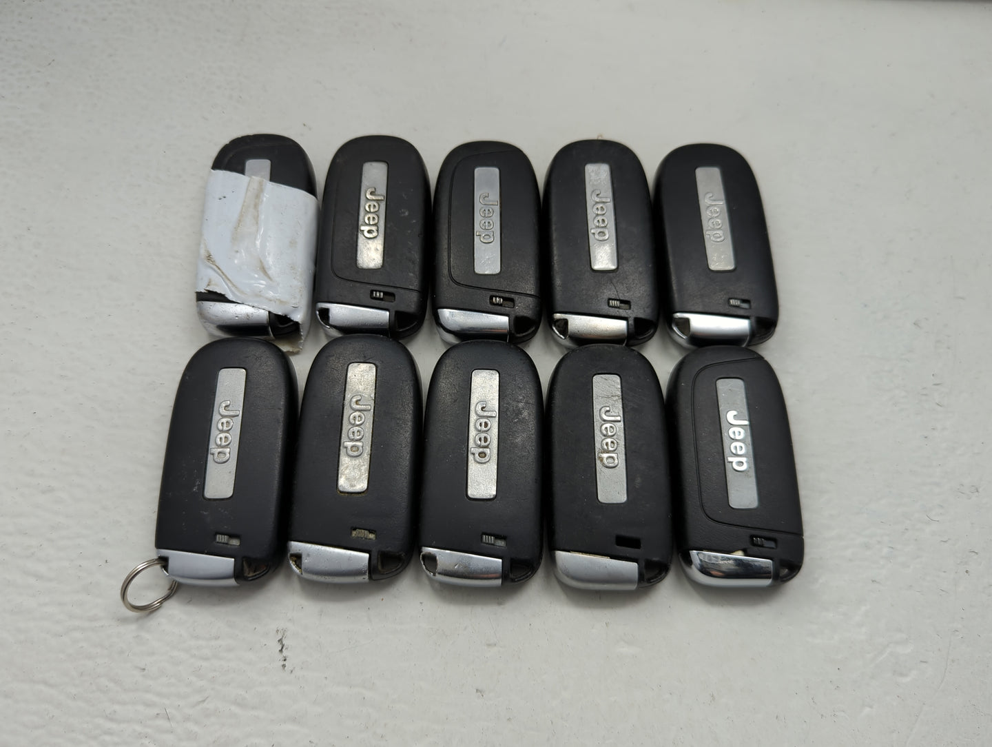 Lot of 10 Jeep Keyless Entry Remote Fob M3N-40821302 | GQ4-54T MIXED - Oemusedautoparts1.com