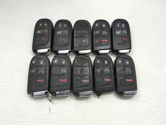 compare product Lot of 10 Jeep Keyless Entry Remote Fob M3N-40821302 | GQ4-54T MIXED