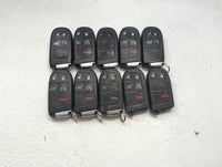 Lot of 10 Jeep Keyless Entry Remote Fob MIXED FCC IDS MIXED PART NUMBERS 1475784 - Oemusedautoparts1.com