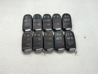 Lot of 10 Jeep Keyless Entry Remote Fob MIXED FCC IDS MIXED PART NUMBERS 1475795 - Oemusedautoparts1.com