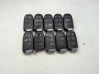 Lot of 10 Jeep Keyless Entry Remote Fob MIXED FCC IDS MIXED PART NUMBERS 1475796 - Oemusedautoparts1.com