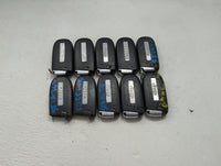 Lot of 10 Jeep Keyless Entry Remote Fob MIXED FCC IDS MIXED PART NUMBERS 1475799 - Oemusedautoparts1.com