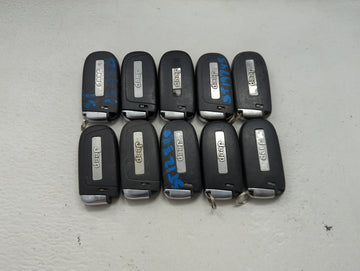 Lot of 10 Jeep Keyless Entry Remote Fob MIXED FCC IDS MIXED PART NUMBERS 1475802