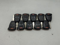 Lot of 10 Jeep Keyless Entry Remote Fob MIXED FCC IDS MIXED PART NUMBERS 1476530 - Oemusedautoparts1.com