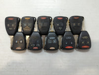 Lot of 10 Jeep Keyless Entry Remote Fob OHT692715AA | M3N5WY72XX | - Oemusedautoparts1.com