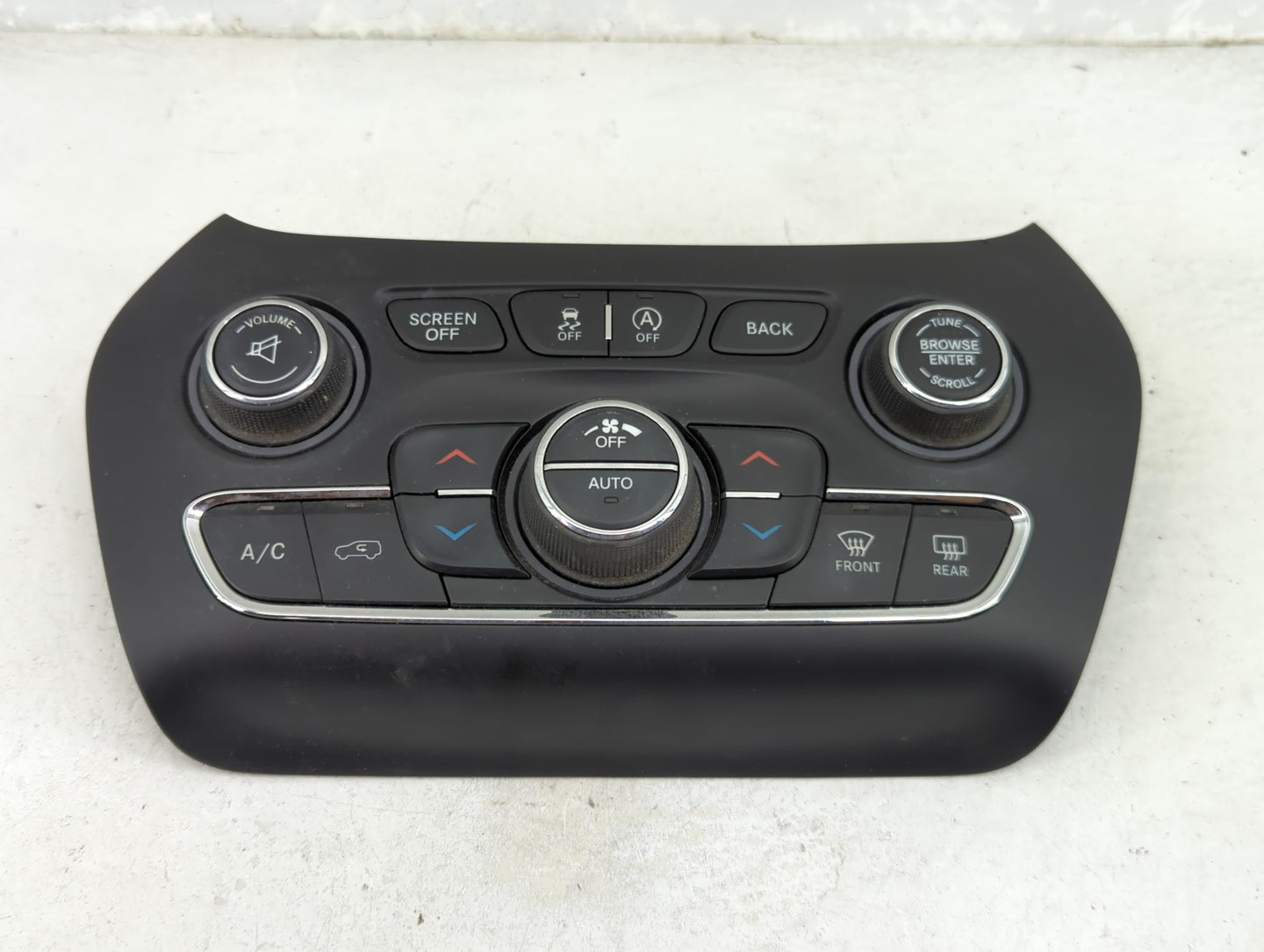 2015-2018 Jeep Cherokee Climate Control Module Temperature AC/Heater Replacement Fits Fits 2015 2016 2017 2018 OEM Used Auto
