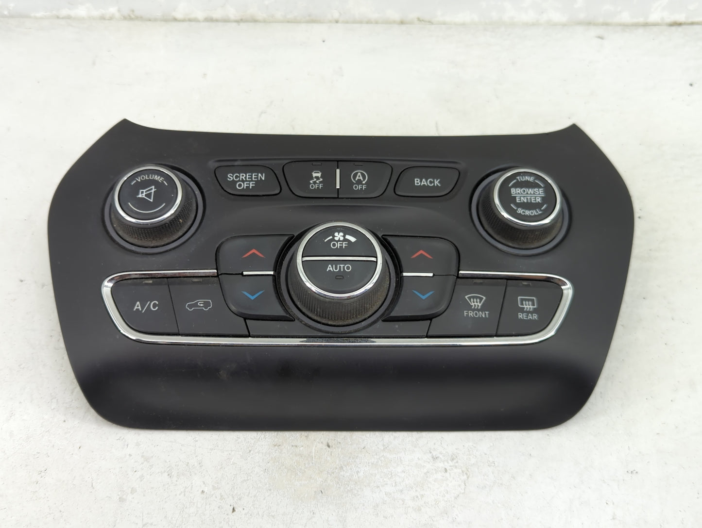 2015-2018 Jeep Cherokee Climate Control Module Temperature AC/Heater Replacement Fits Fits 2015 2016 2017 2018 OEM Used Auto