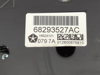 2015-2018 Jeep Cherokee Climate Control Module Temperature AC/Heater Replacement Fits Fits 2015 2016 2017 2018 OEM Used Auto