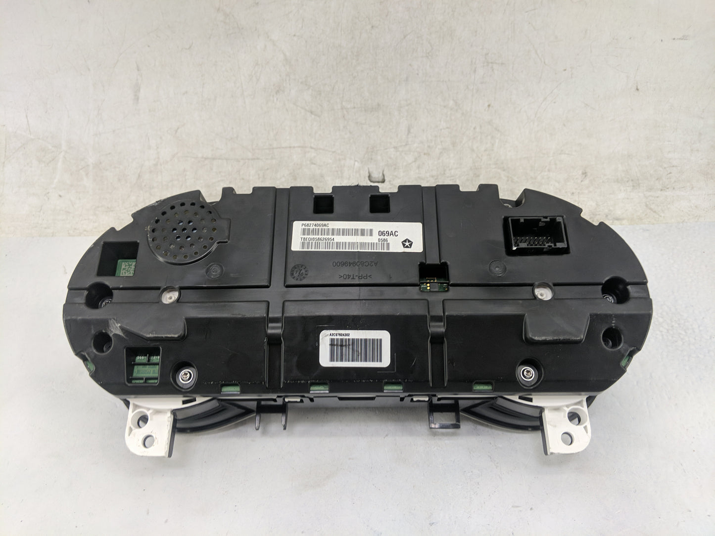 2016 Jeep Cherokee Instrument Cluster Speedometer Gauges Miles:160K Fits OEM Used Auto Parts - Oemusedautoparts1.com