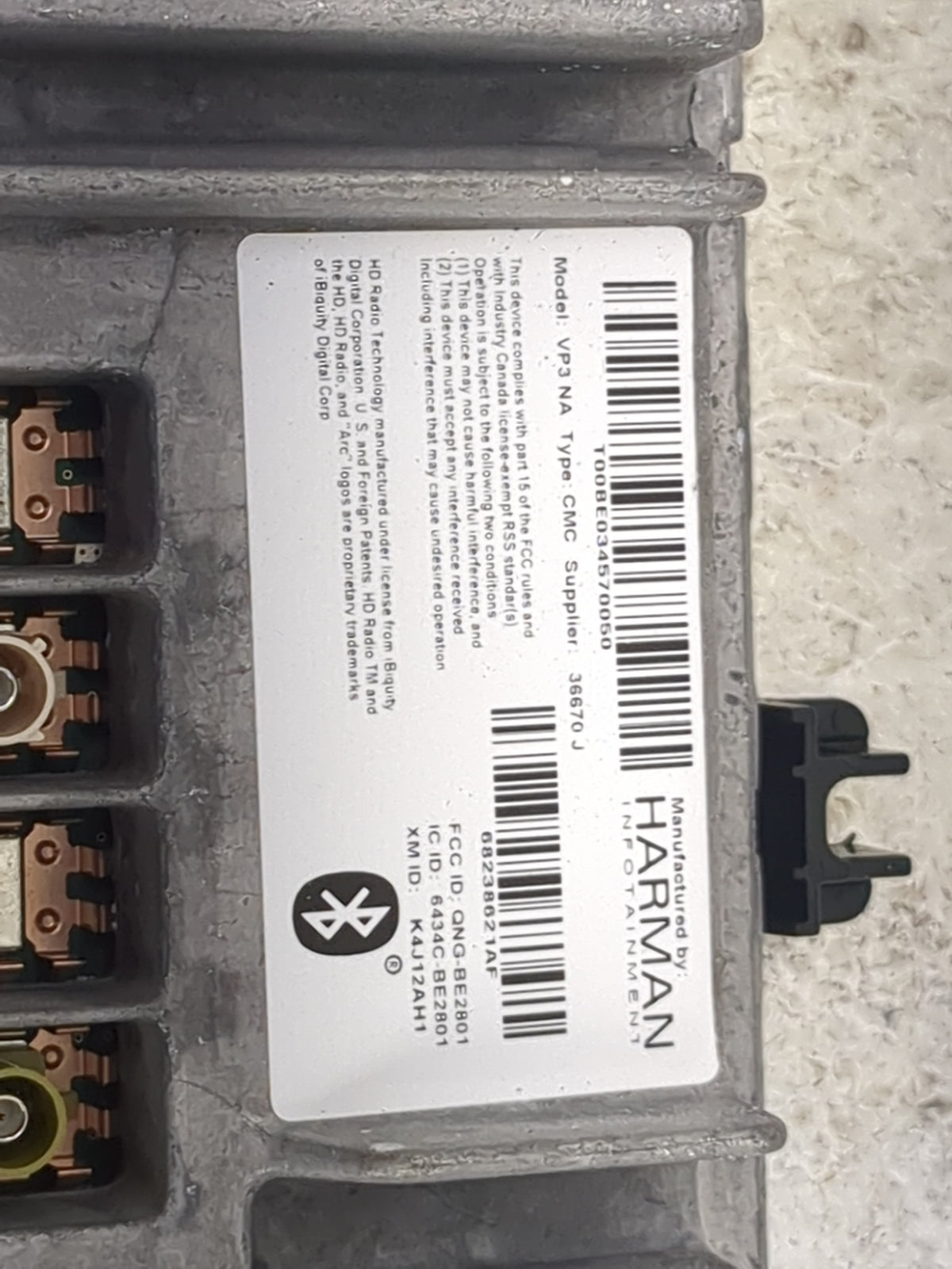 2015-2015 Jeep Cherokee Radio Display Info Screen Oem - Oemusedautoparts1.com
