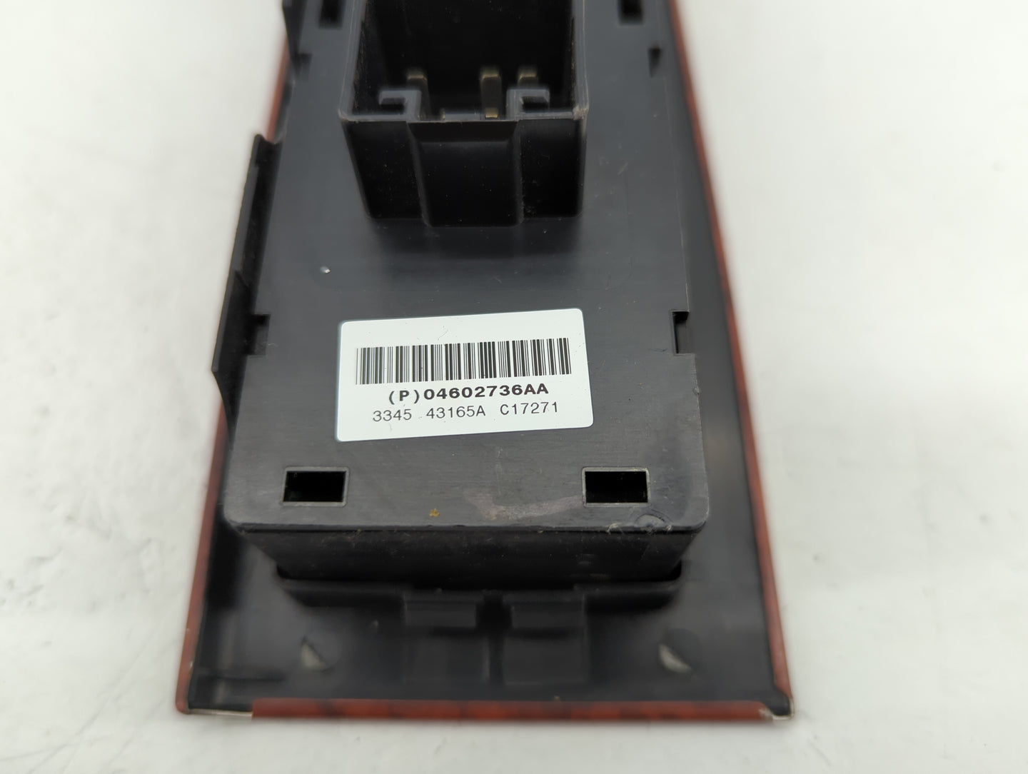 2006-2010 Jeep Commander Master Power Window Switch Replacement Driver Side Left Fits OEM Used Auto Parts - Oemusedautoparts