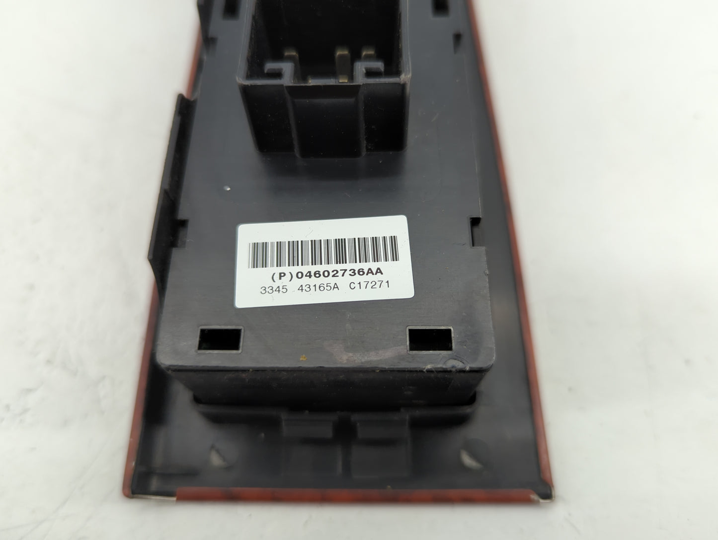 2006-2010 Jeep Commander Master Power Window Switch Replacement Driver Side Left Fits OEM Used Auto Parts - Oemusedautoparts