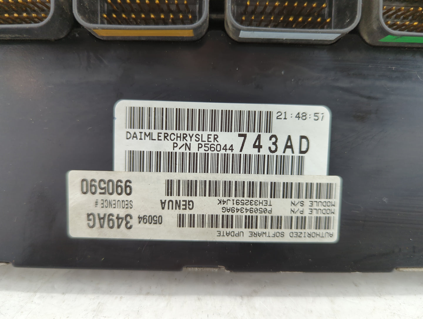 2006 Jeep Commander PCM Engine Control Computer ECU ECM PCU OEM Fits OEM Used Auto Parts - Oemusedautoparts1.com
