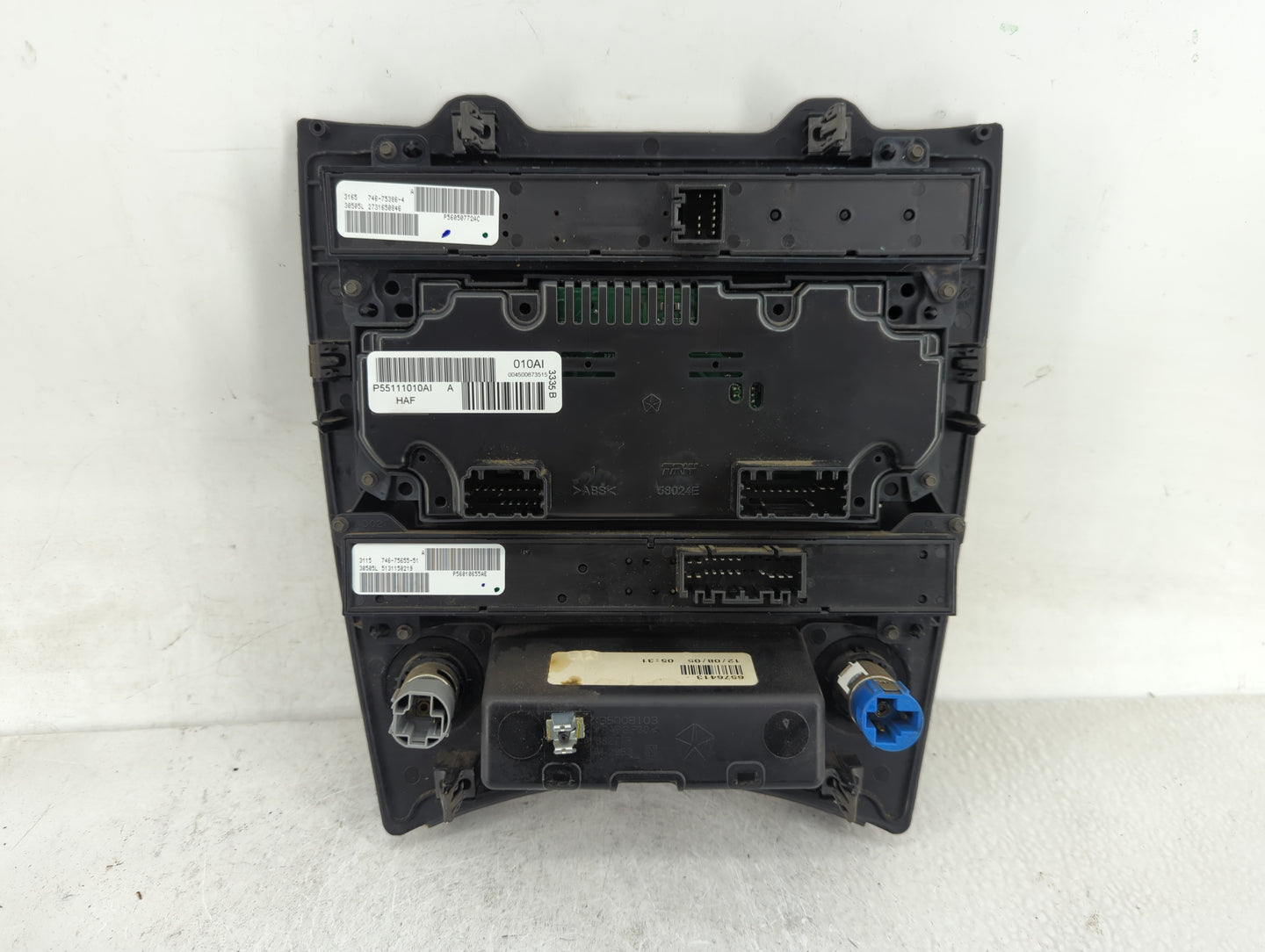 2006-2010 Jeep Commander Climate Control Module Temperature AC/Heater Replacement Fits Fits 2006 2007 2008 2009 2010 OEM Use