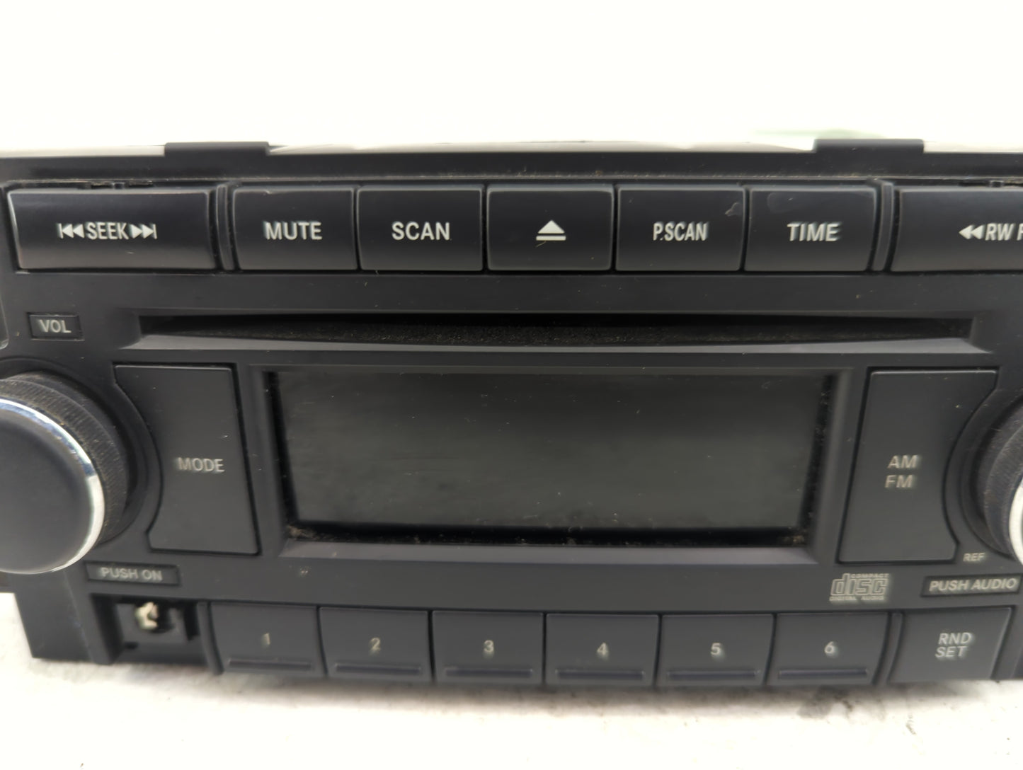 2006-2007 Jeep Commander Radio AM FM Cd Player Receiver Replacement Fits Fits 2004 2005 2006 2007 2008 2009 2010 OEM Used Au