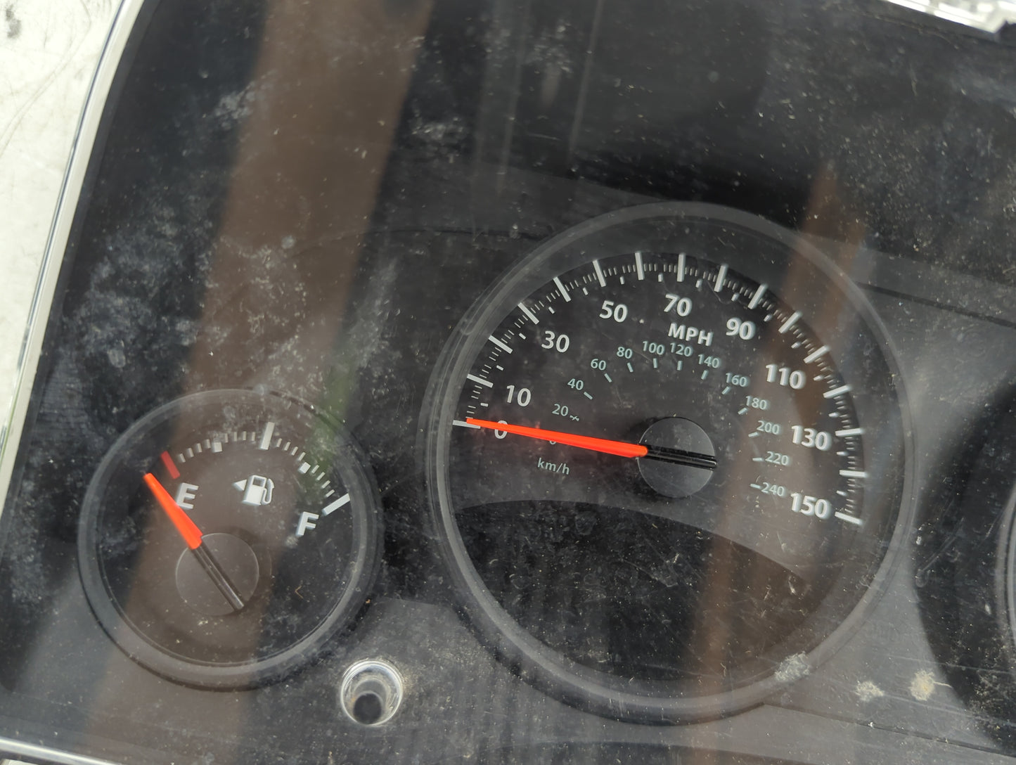 2009 Jeep Compass Instrument Cluster Speedometer Gauges Miles:142K Fits OEM Used Auto Parts - Oemusedautoparts1.com