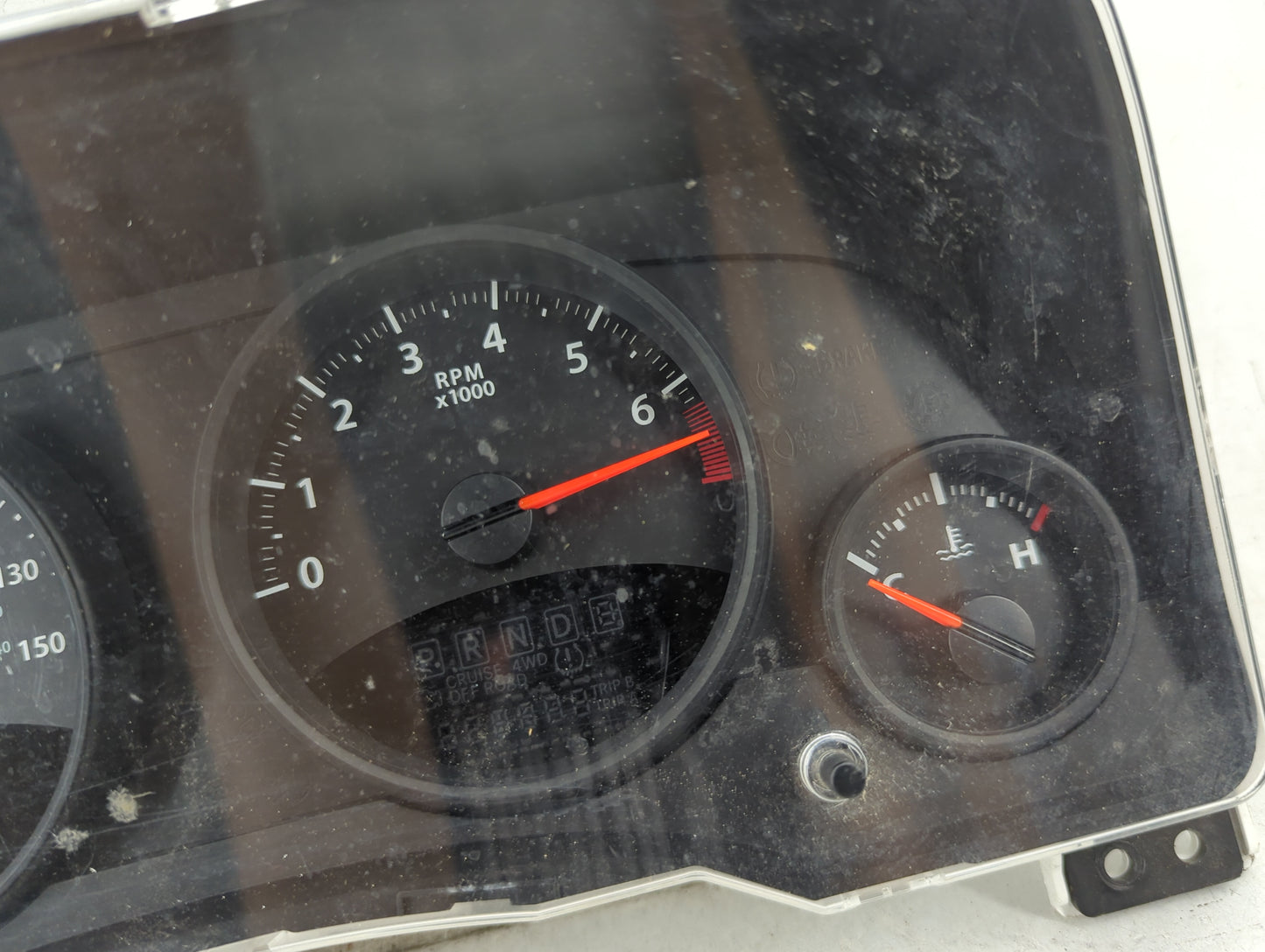 2009 Jeep Compass Instrument Cluster Speedometer Gauges Miles:142K Fits OEM Used Auto Parts - Oemusedautoparts1.com