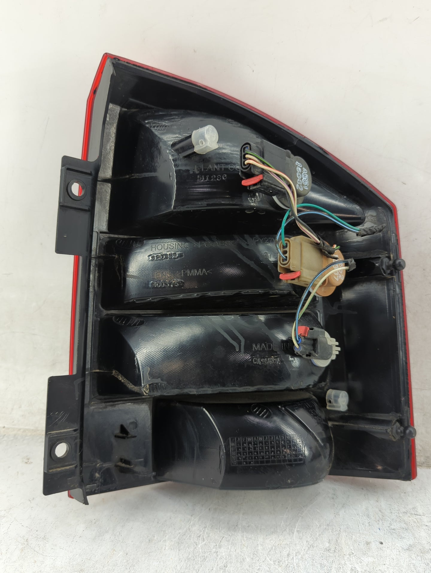 2007-2010 Jeep Compass Tail Light Assembly Driver Left OEM Fits Fits 2007 2008 2009 2010 OEM Used Auto Parts - Oemusedautopa